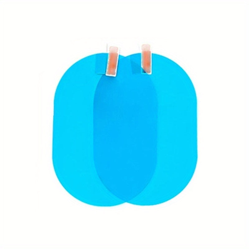 2-Pack Car Rearview Mirror Rain Film Protector Anti-Fog Clear Auto Accessories