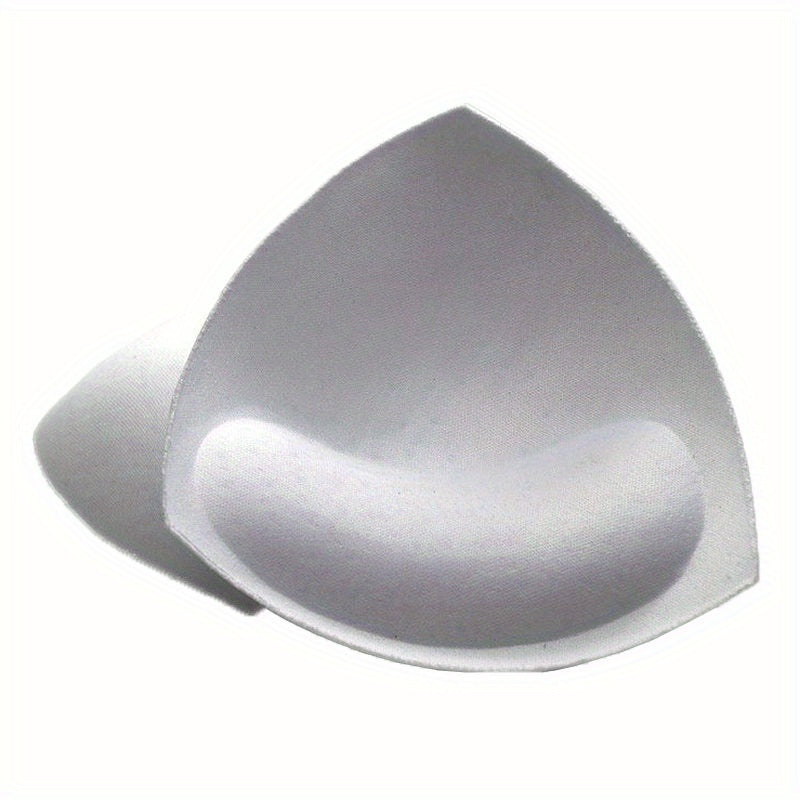 Beige Nylon Triangle Bra Inserts Supportive Lingerie Enhancers for Women