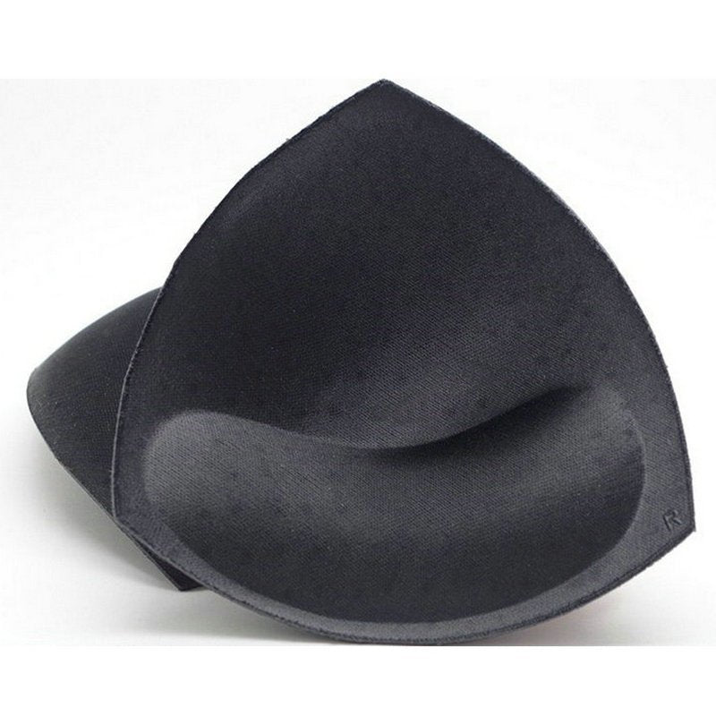 Beige Nylon Triangle Bra Inserts Supportive Lingerie Enhancers for Women