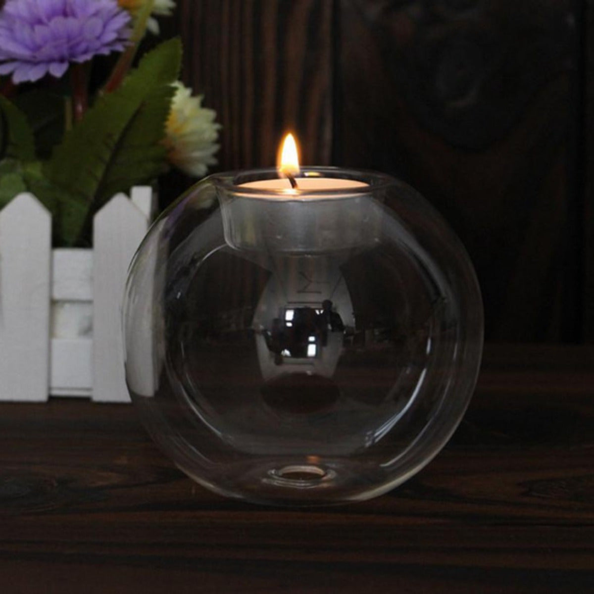 European Crystal Glass Candle Holder Set for Weddings Parties and Home Decor