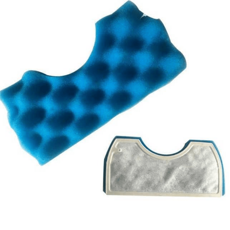 Vacuum Filter Accessories for Robot Vacuums HEPA Filter Replacement Blue White 15x7.5x2.8cm