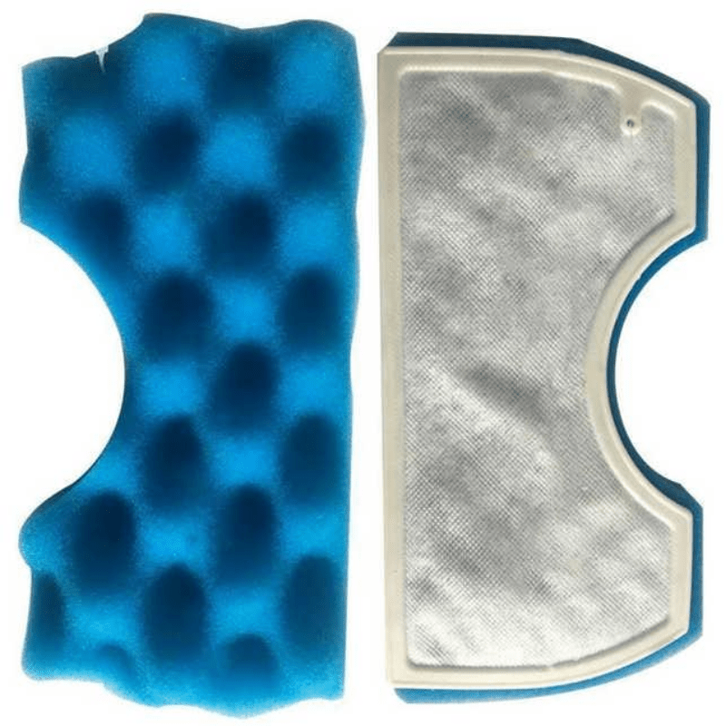 Vacuum Filter Accessories for Robot Vacuums HEPA Filter Replacement Blue White 15x7.5x2.8cm