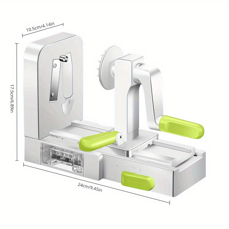 Vegetable Spiralizer with Sturdy Base for Zucchini Noodles and Fruit Slicing
