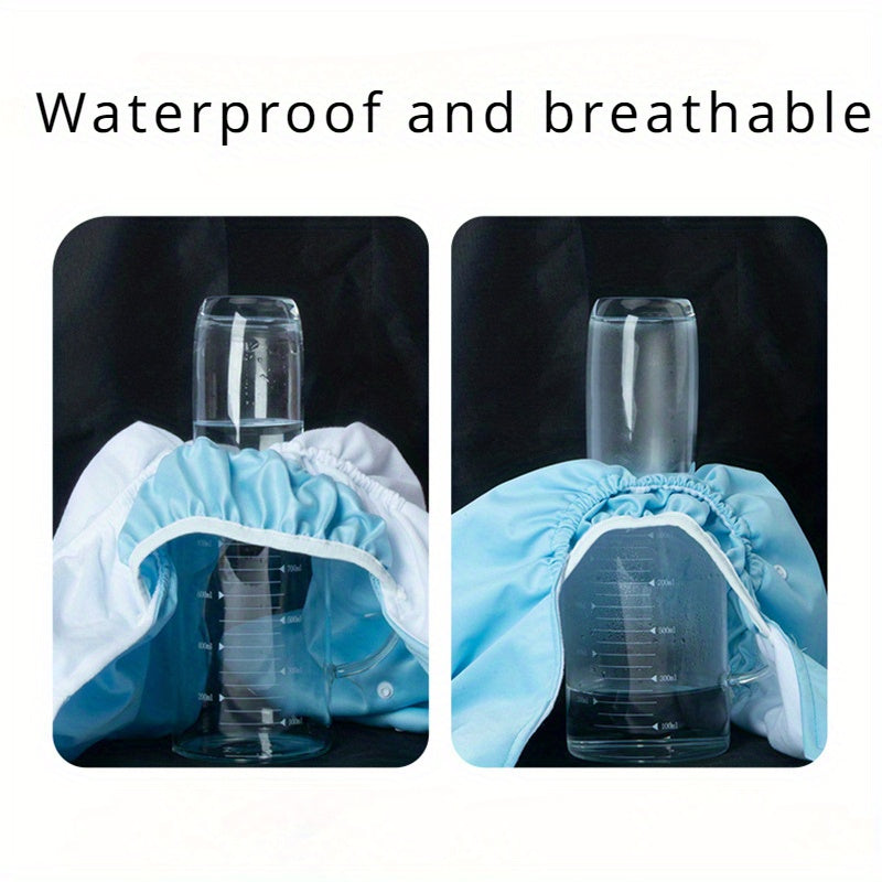 Reusable Adult Diaper for Elderly with Adjustable Waist Leak-Proof Water Leakage Protection