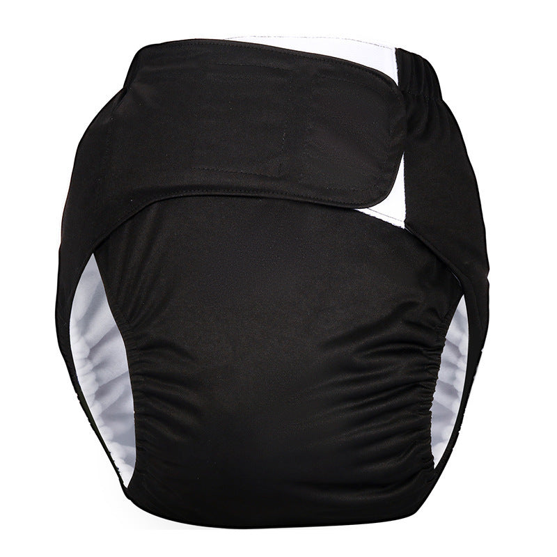 Reusable Adult Diaper for Elderly with Adjustable Waist Leak-Proof Water Leakage Protection