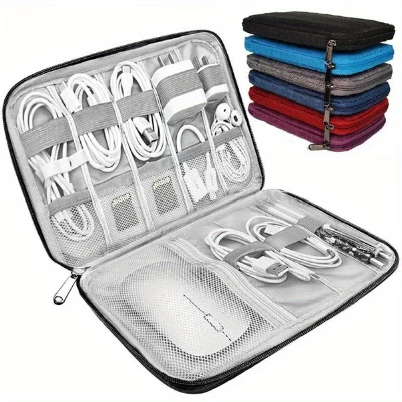 Suv o'tkazmaydigan soat bandi tashkilotchisi, sayohat uchun saqlash sumkasi Garmin, Apple, Samsung uchun