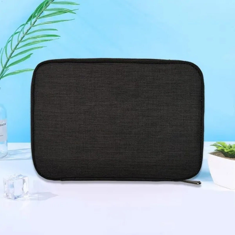 Suv o'tkazmaydigan soat bandi tashkilotchisi, sayohat uchun saqlash sumkasi Garmin, Apple, Samsung uchun