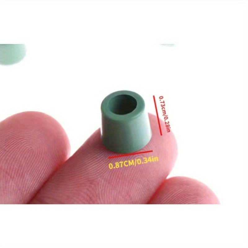 20 dona Dark Green Rubber O-Rings uchun AC HVAC tizimlari 1/4" Charging Hose