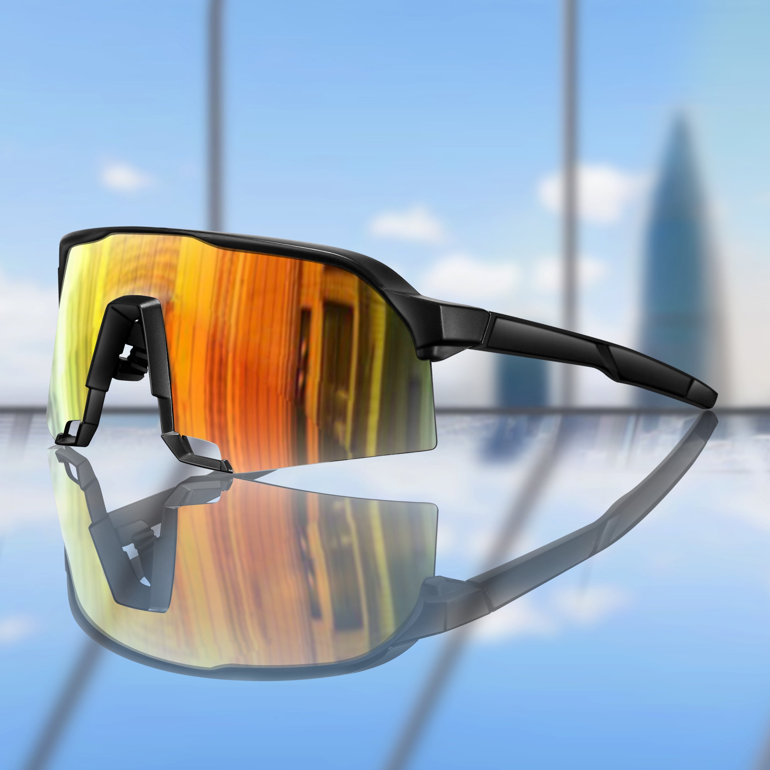 Unisex Outdoor Sports Glasses for Men and Women UV Protection Travel Photo Props