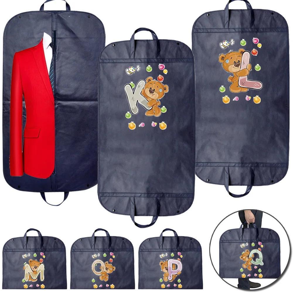 Dust Cover Bag with Zipper for Clothes Storage Hanging Garment Organizer for Shirts Dresses Coats