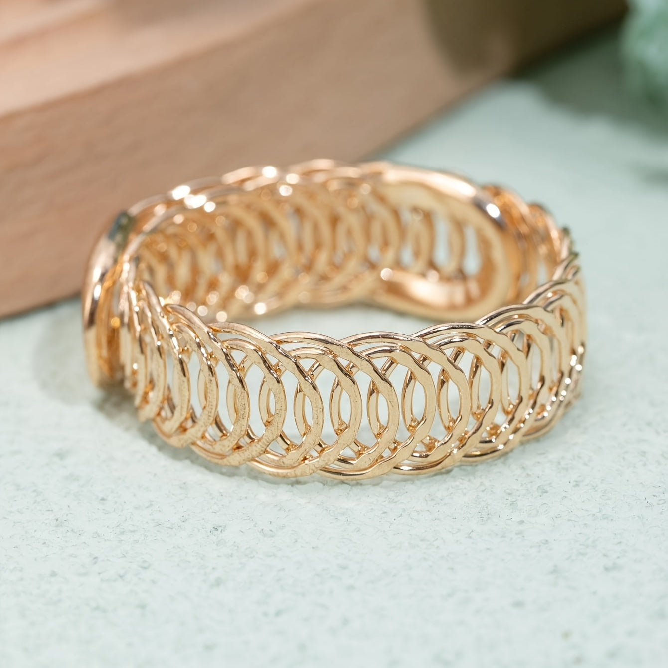 Hollow Out Curtain Holdback Modern Metal Buckles for Home Decoration