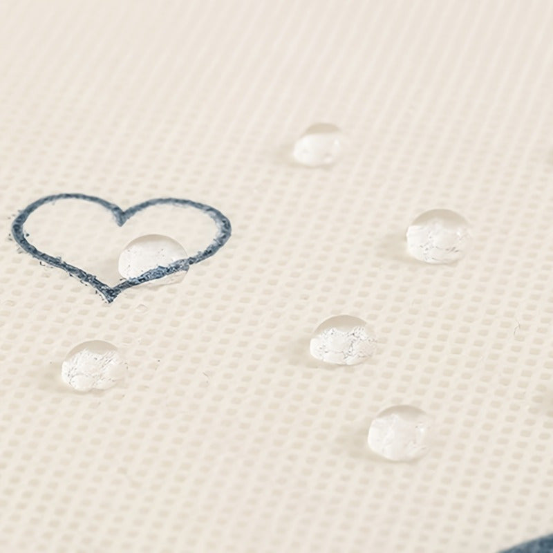 Yotoqxonalar uchun yotish sumkasi, tashqi kiyimlar uchun tashkilotchi, chizilgan ip bilan