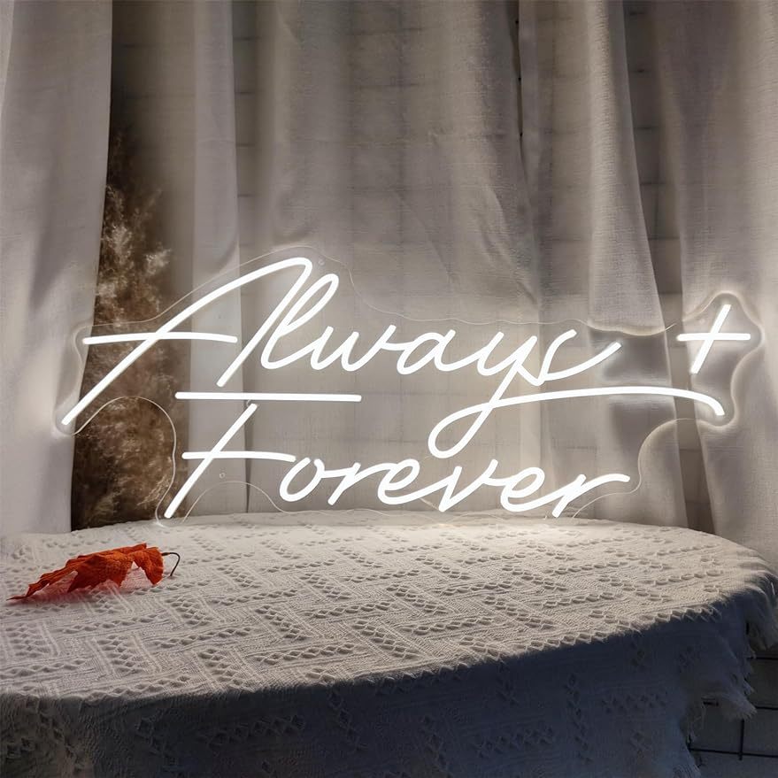 Neon Sign Wall Decor for Bachelorette Parties Engagements Birthdays Weddings