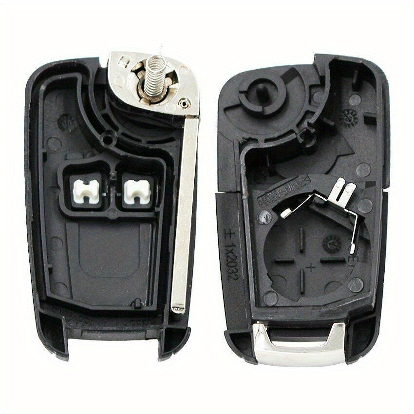 2 Button Remote Key Shell Case for Car Key Protector Cover Durable Black