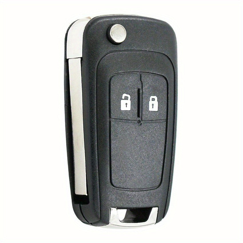 2 Button Remote Key Shell Case for Car Key Protector Cover Durable Black
