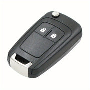 2 Button Remote Key Shell Case for Car Key Protector Cover Durable Black