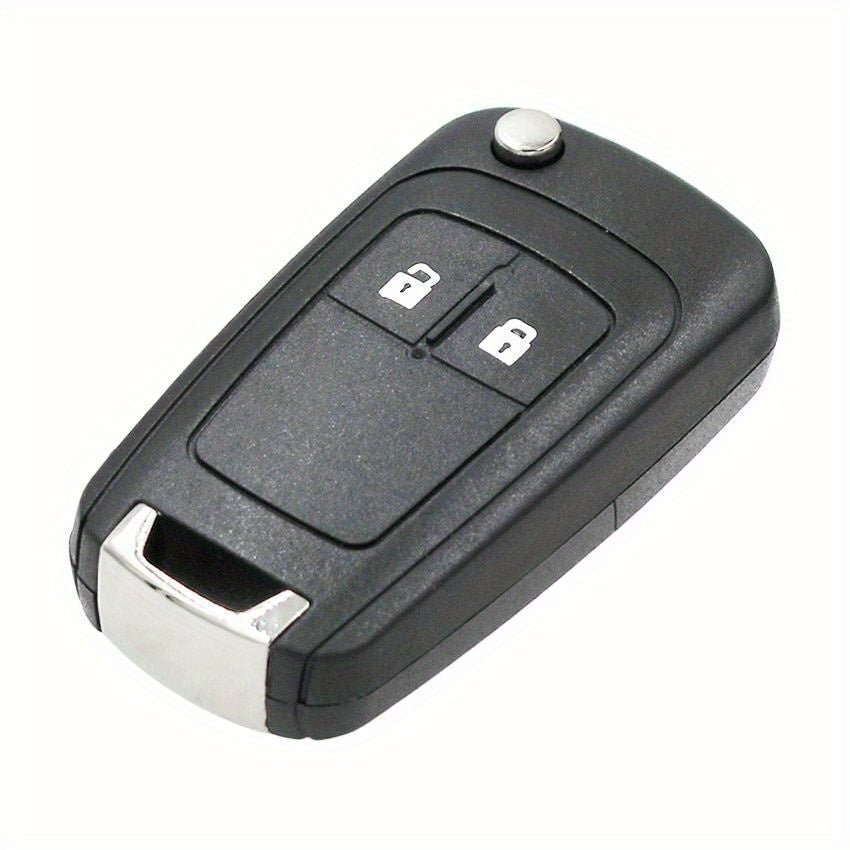 2 Button Remote Key Shell Case for Car Key Protector Cover Durable Black