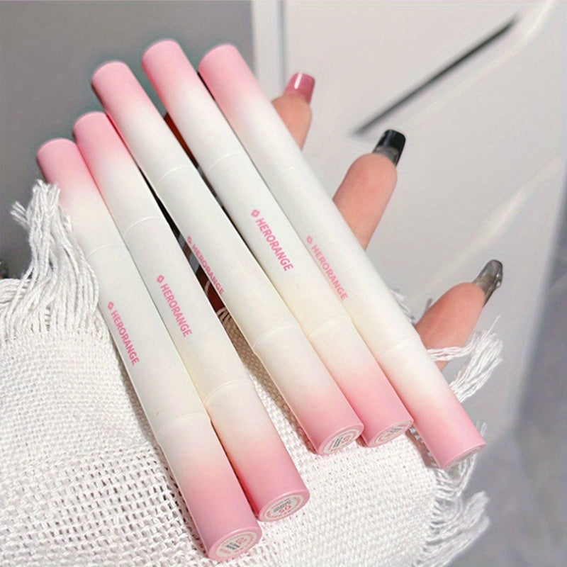 Women Velvet Matte Lip Glaze Waterproof Long-Lasting Lipstick Cheek Tint