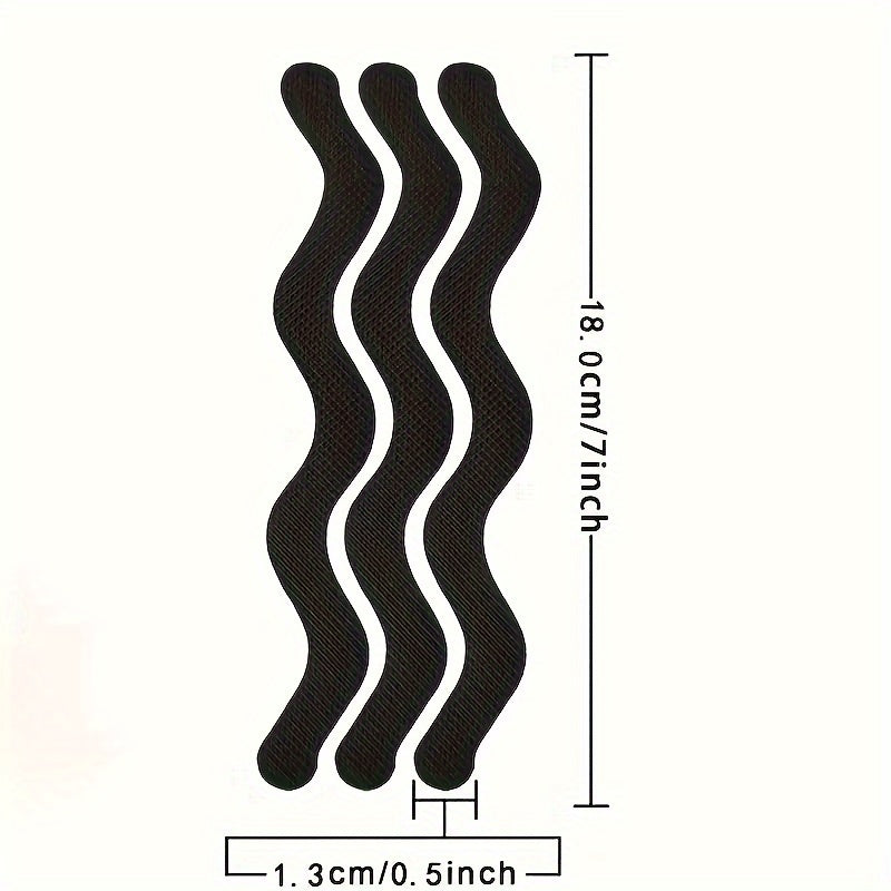 12pcs Bathroom Safety Anti-slip Stickers for Bathtub and Shower