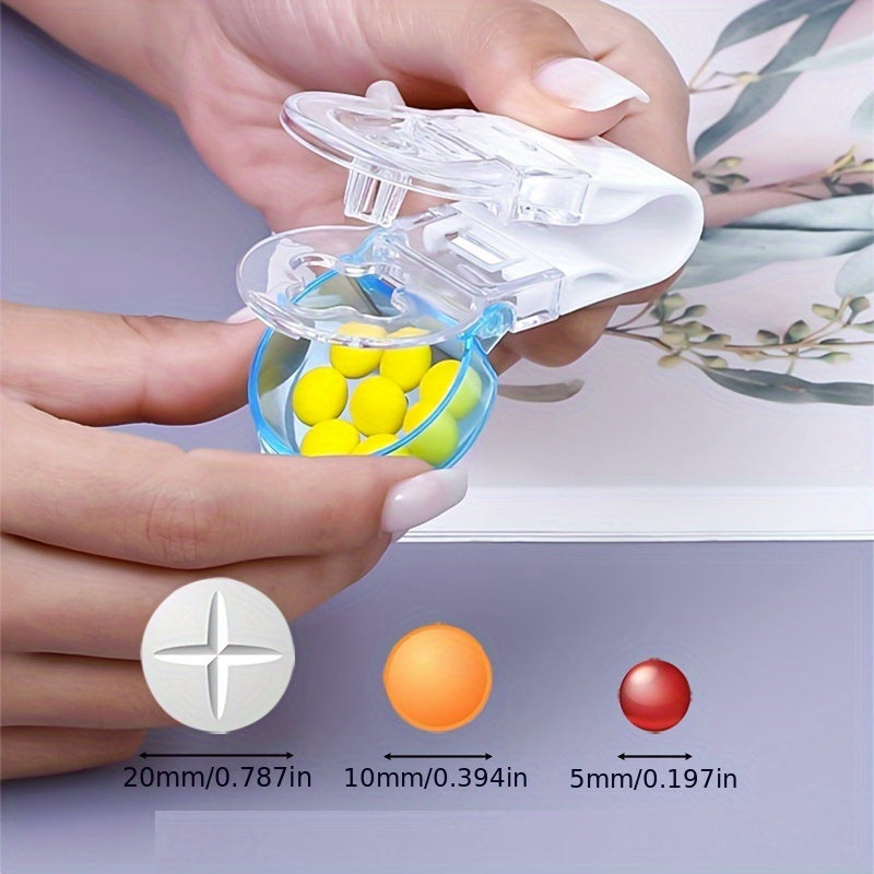 Portable Pill Remover With Medicine Box, Pill Dispenser, Household Gadget