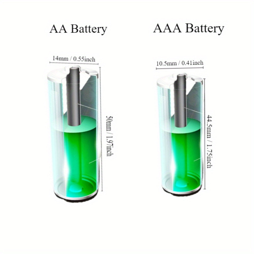 Rechargeable AAA AA Batteries 1.5V 4100mAh 2800mAh for Flashlights Toys Watches
