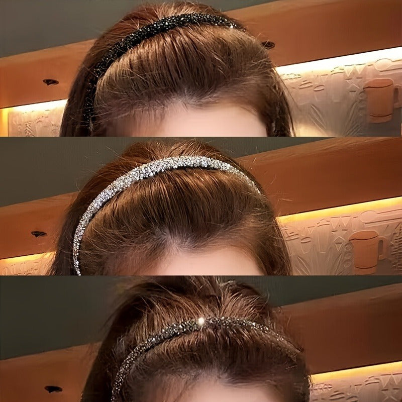 Tish shaklidagi rhinestone soch halqasi, sirpanmaydigan dizayn, kundalik kiyish uchun yoki qizlar uchun tug'ilgan kun sovg'asi yoki partiya bezaklari sifatida mos keladi.