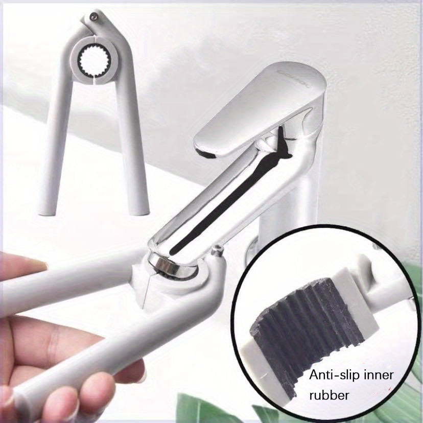 Llave inglesa para grifo de agua, herramienta de plástico para desmontaje, para quitar el desagüe del fregadero de la cocina
