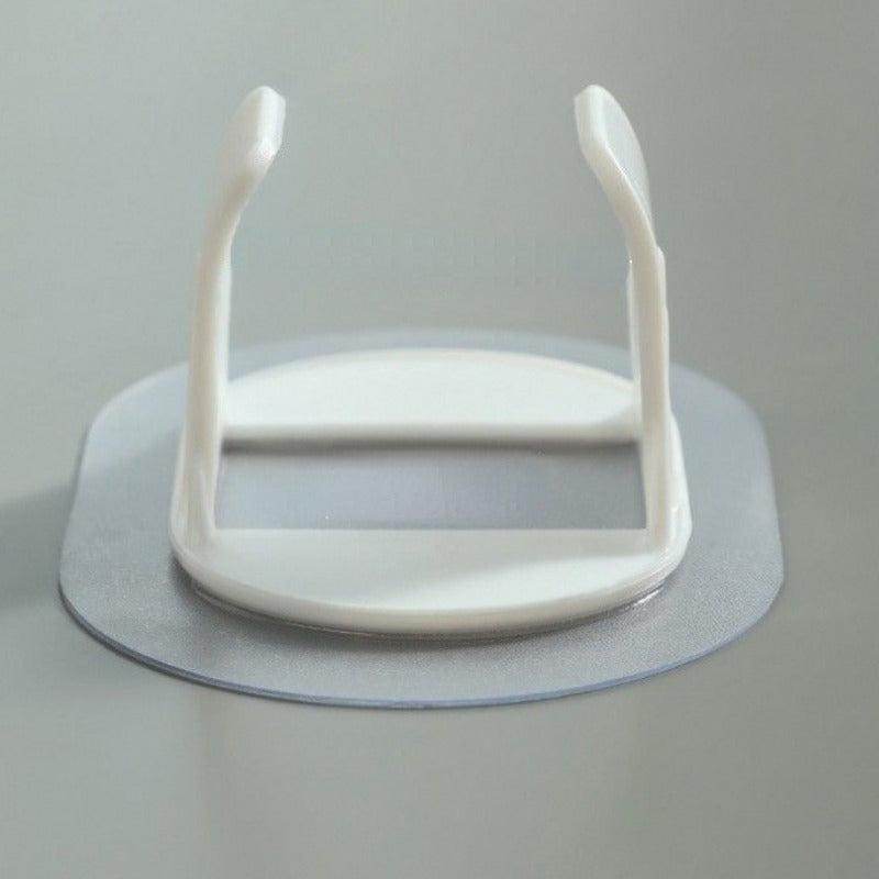 Fixador de tubo de desagüe de lavadora, clip de salida autoadhesivo, herramienta doméstica