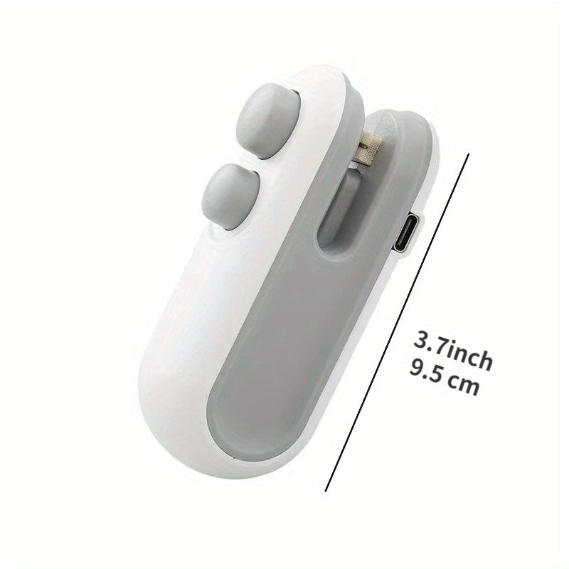 Rechargeable Handheld Plastic Snack Bag Sealer Mini Food Sealer for Snacks