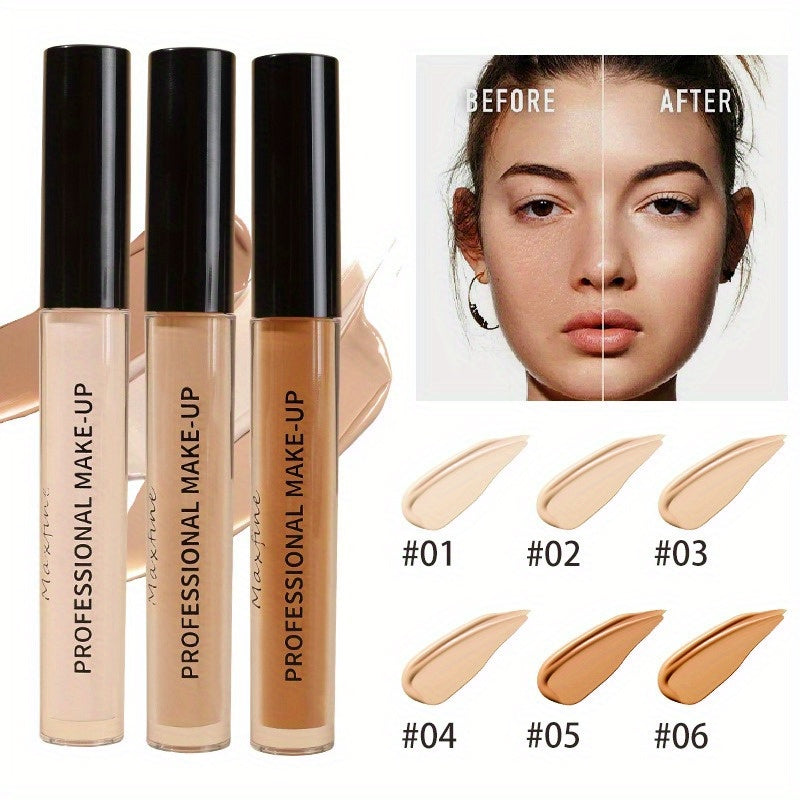 Women Matte Concealer 6-Color Waterproof Long-Lasting Cover Blemishes
