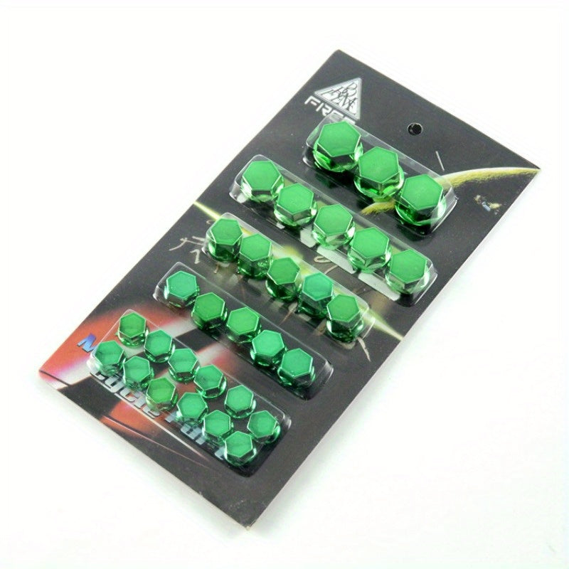 Motorcycle Accessories 30pcs Plastic Head Screw Cover Kit Decorative Nuts