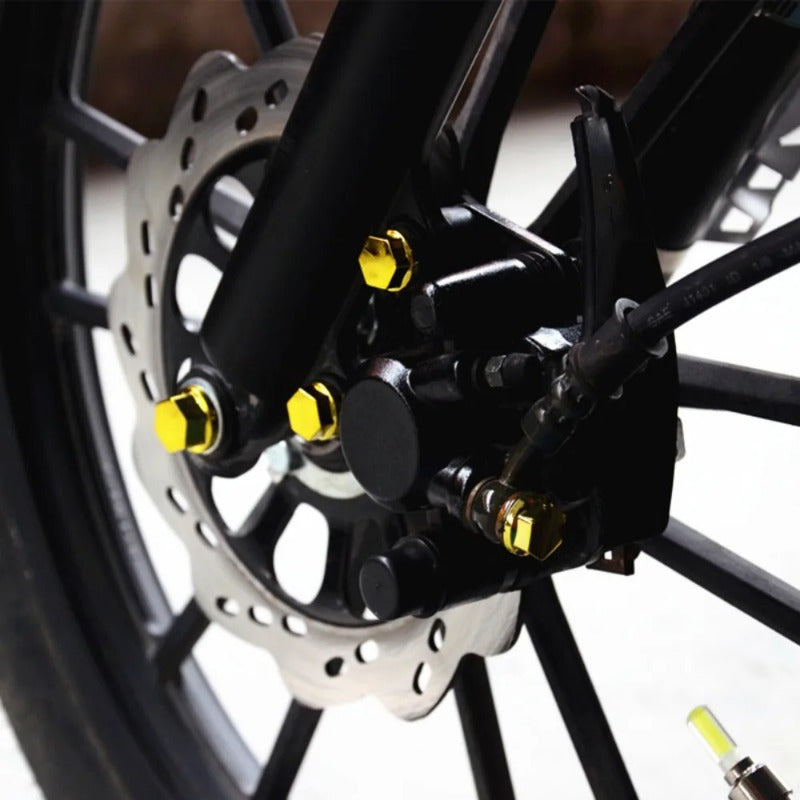 Motorcycle Accessories 30pcs Plastic Head Screw Cover Kit Decorative Nuts