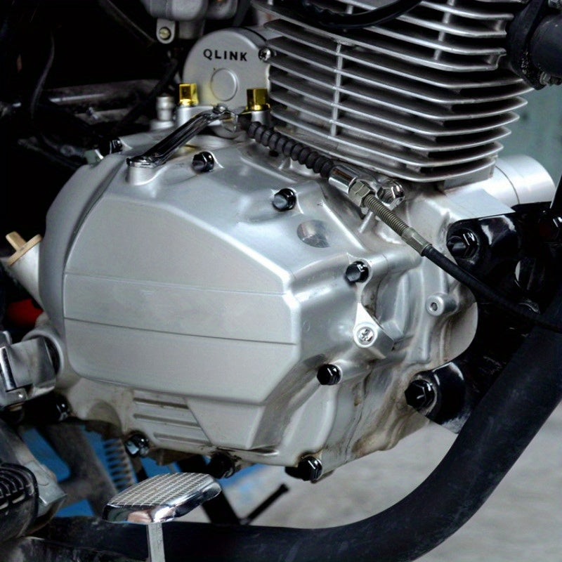 Motorcycle Accessories 30pcs Plastic Head Screw Cover Kit Decorative Nuts