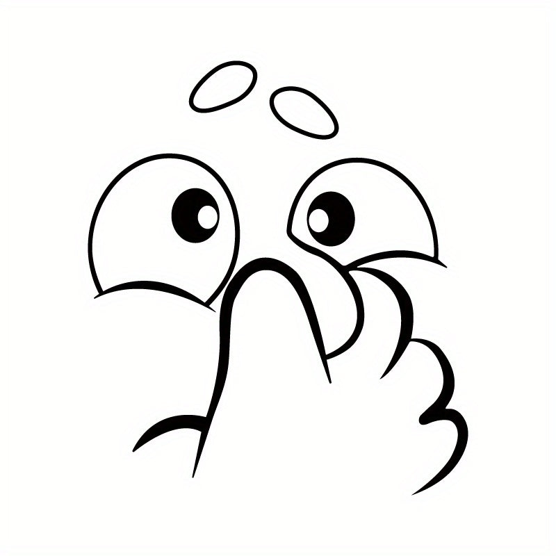 3D Vinyl Toilet Stickers for Bathroom Car Motorhome Creative DIY Decals