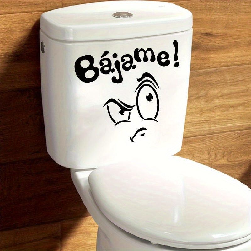 3D Vinyl Toilet Stickers for Bathroom Car Motorhome Creative DIY Decals