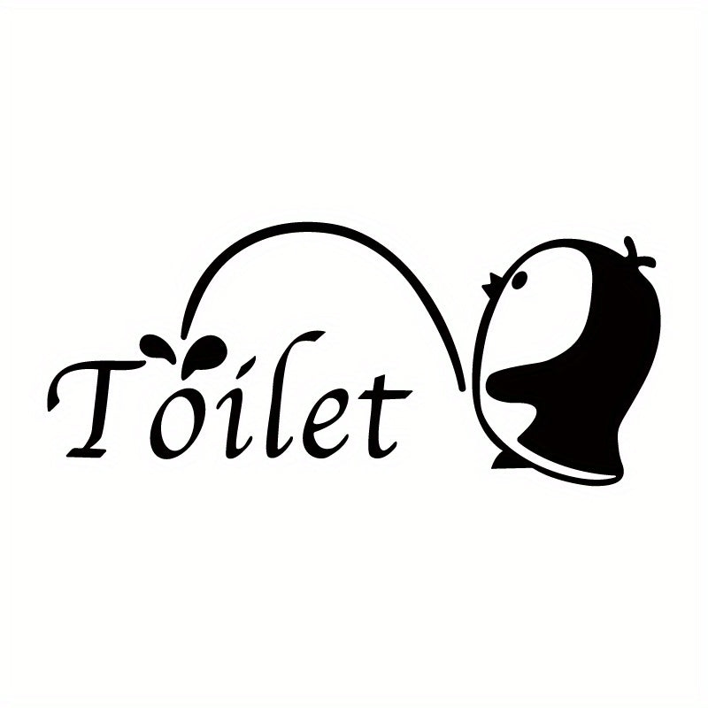 3D Vinyl Toilet Stickers for Bathroom Car Motorhome Creative DIY Decals