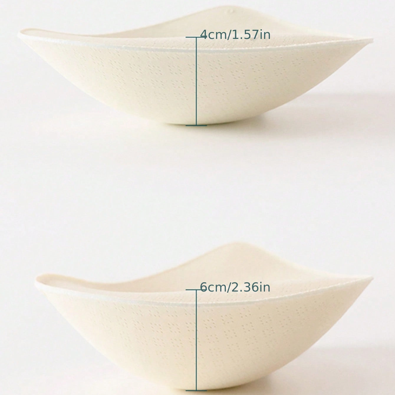 2 Pairs Reusable Push Up Bra Inserts Soft Chest Enhancer Pads for Women Lingerie