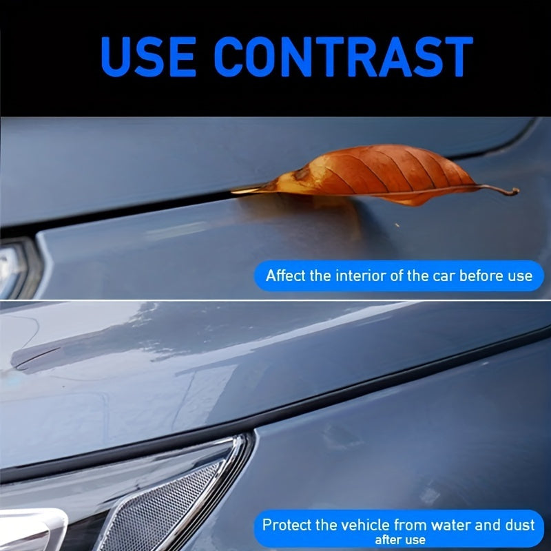 Universal Car Hood Seal Strip Waterproof Rubber Engine Cover Trim Road Noise Protector