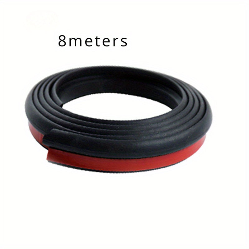 Universal Car Hood Seal Strip Waterproof Rubber Engine Cover Trim Road Noise Protector