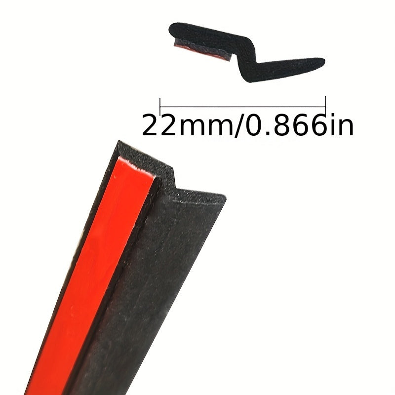 Universal Car Hood Seal Strip Waterproof Rubber Engine Cover Trim Road Noise Protector