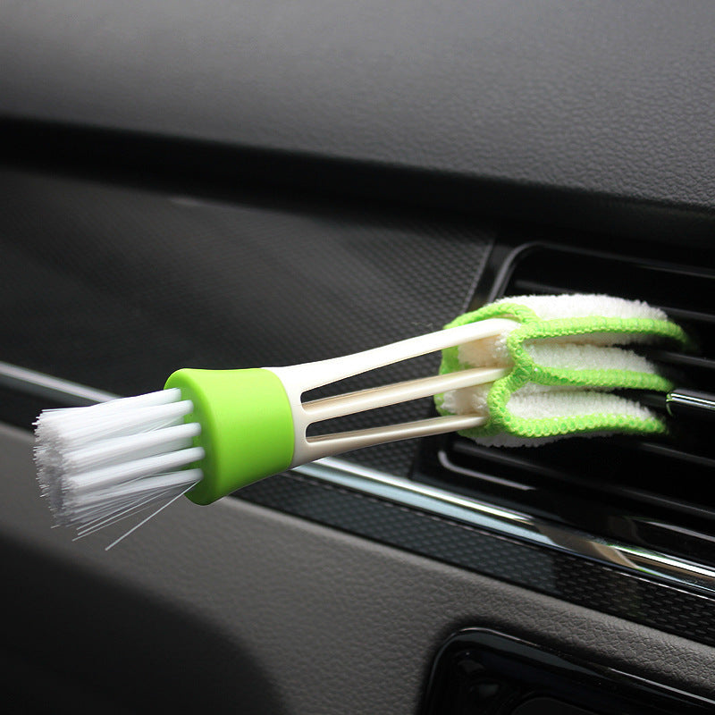 Multi-Purpose Air Vent Cleaning Brush for Car Interior Dust Removal