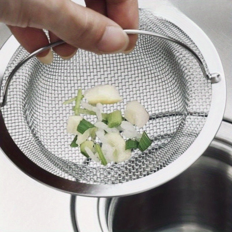 Stainless Steel Kitchen Sink Strainer Anti-Clog Drain Filter for RVs and Home