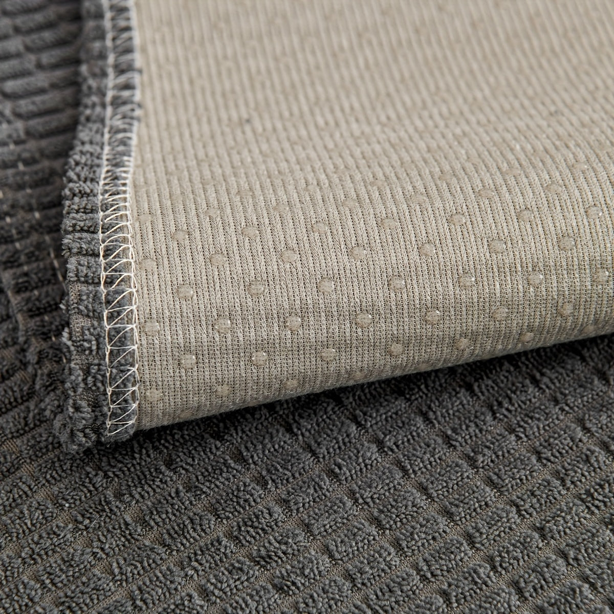 Chenille Sofa Cover Spill-Resistant Pet-Friendly Non-Slip Machine Washable Protector for Various Sofa Sizes