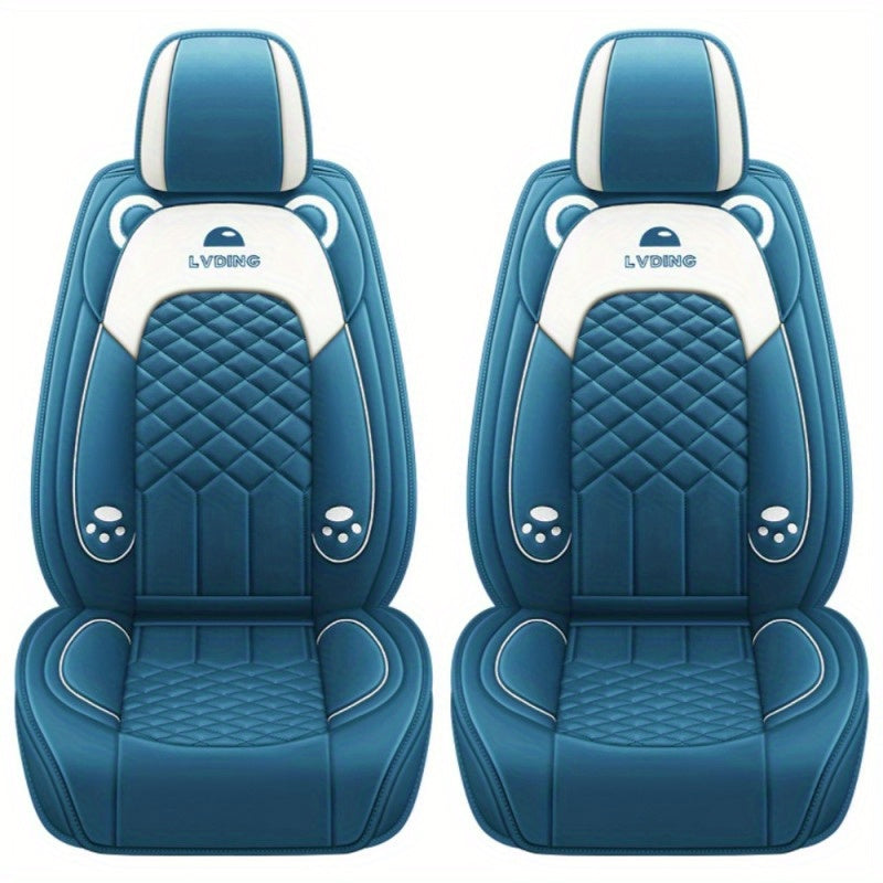 Five-Seat Car Seat Covers Breathable Lightweight Easy Install Multi-Color