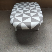 Small Plaid Pattern Tabletop Ironing Board Durable Plastic Space-Saving Compact