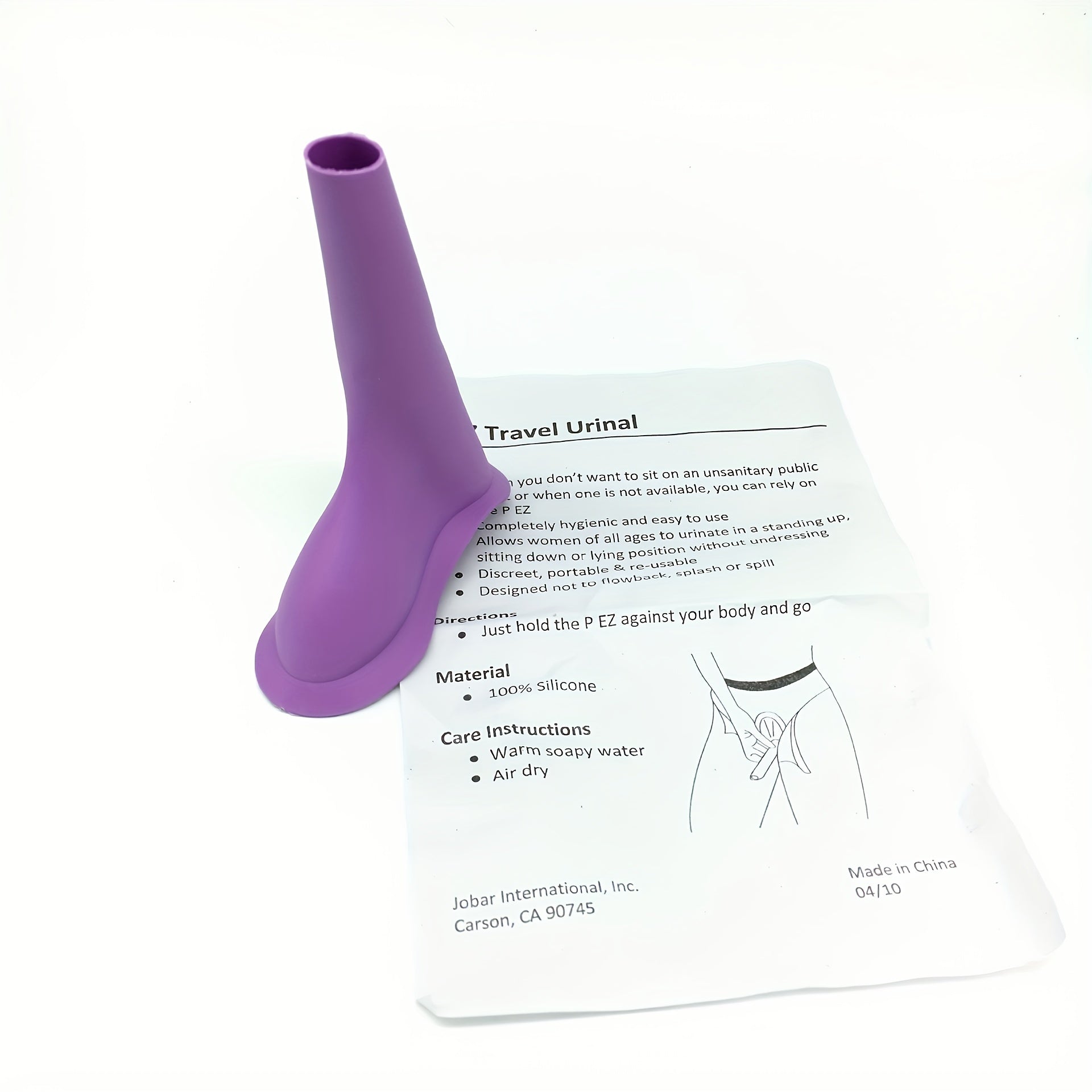 Women Portable Silicone Urinal Outdoor Travel Camping Urine Funnel