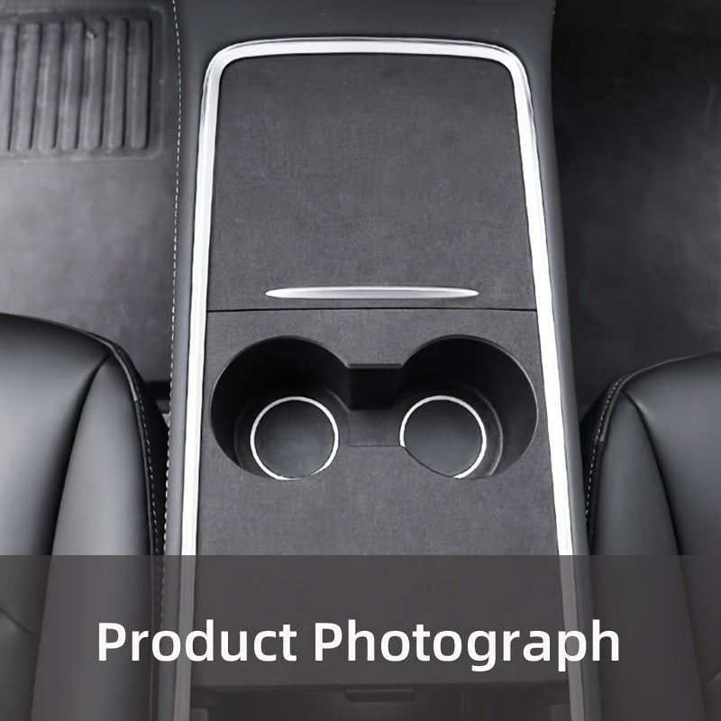 Center Console Protective Film PU Leather Cover for Tesla Model 3/Y