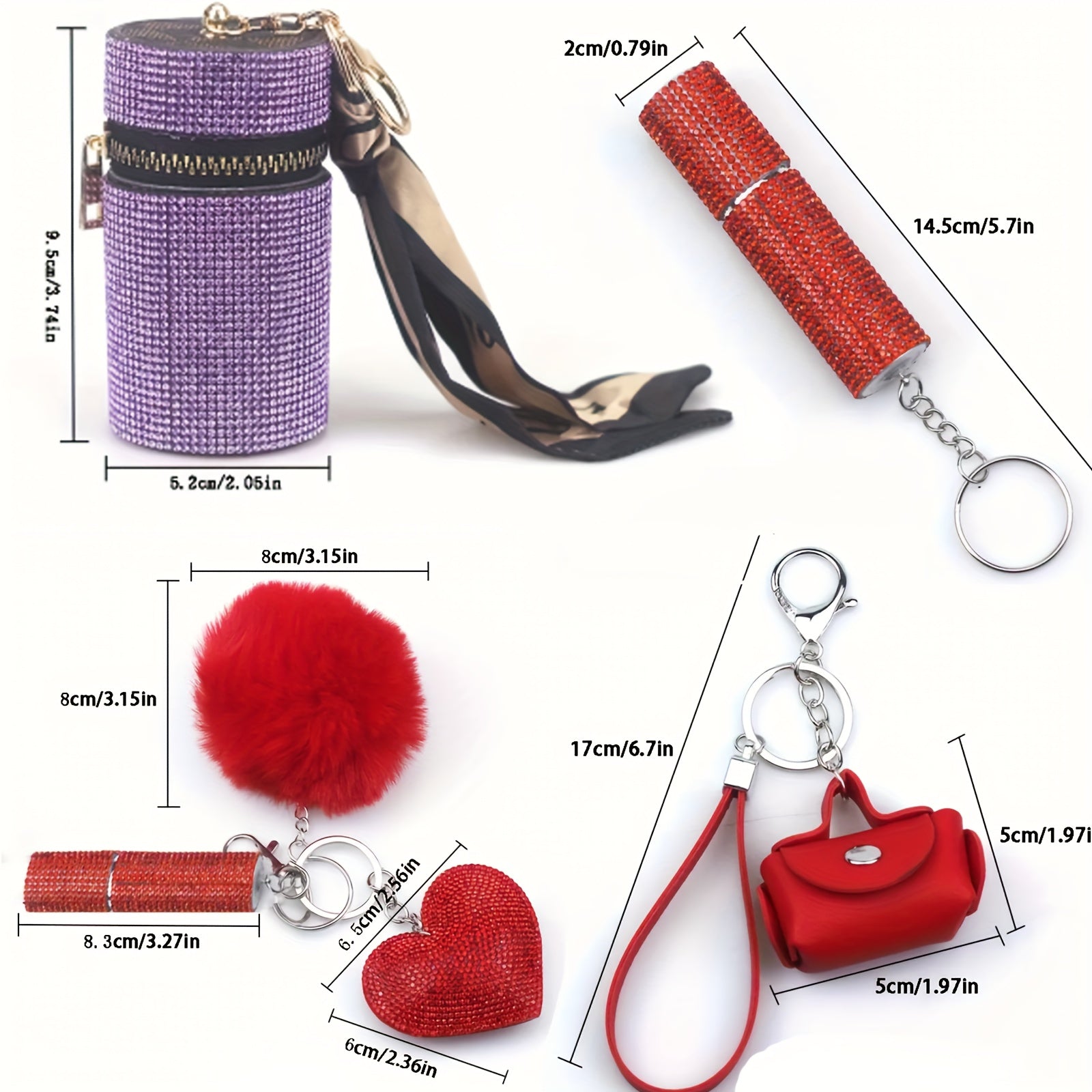 Women's Safety Kit with Personal Alarm and Protective Accessories