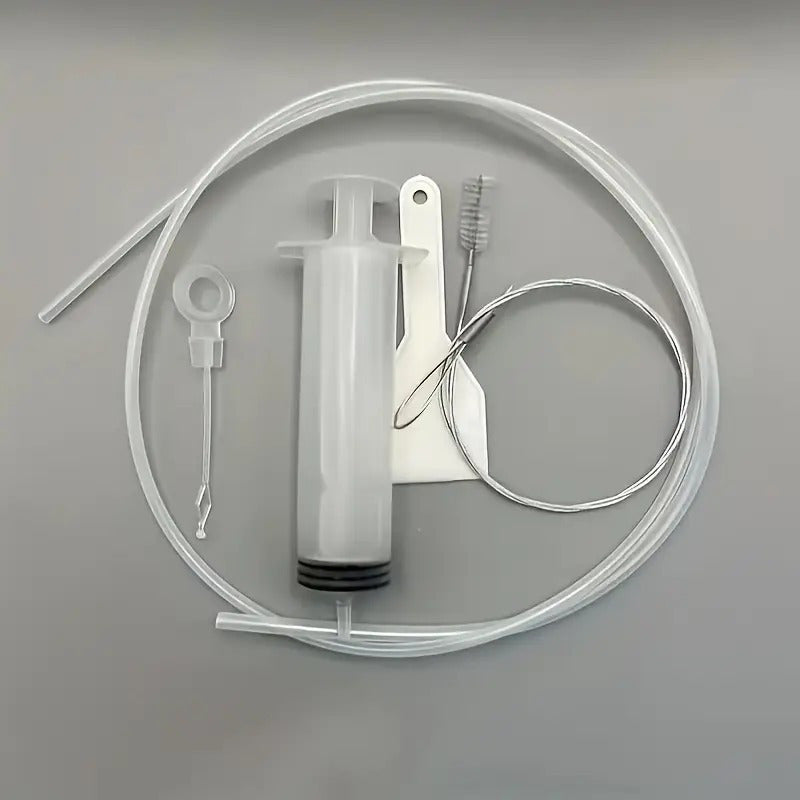 "Uzoq Olib Boruvchi Muzlatgichni Tozalash Cho'tkasi To'plami - 19 Dona, 150.01 sm - Qaytish Shlangi, Qazish Vositasi va Tozalash Cho'tkasi bilan Birga, Oqimlarni To'siqlardan Olib Tashlash va Hidlarni O'chirish Uchun - Samarali Muzlatgich Tozalovchi"