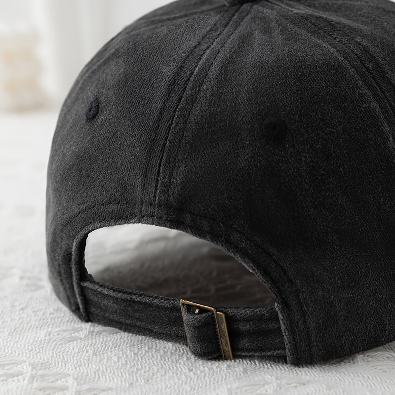 Teen Vintage Style Baseball Cap Sun Protection Eagle Embroidery All-Season